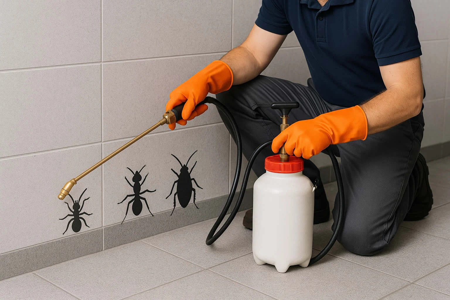 Dedetizadora na Chácara Moreira