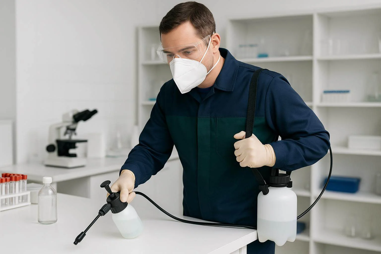 Dedetizadora na Vila Suíça